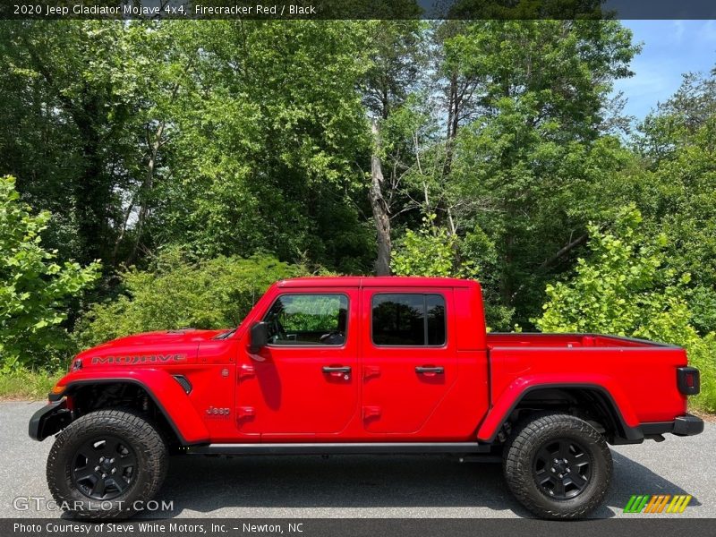 Firecracker Red / Black 2020 Jeep Gladiator Mojave 4x4