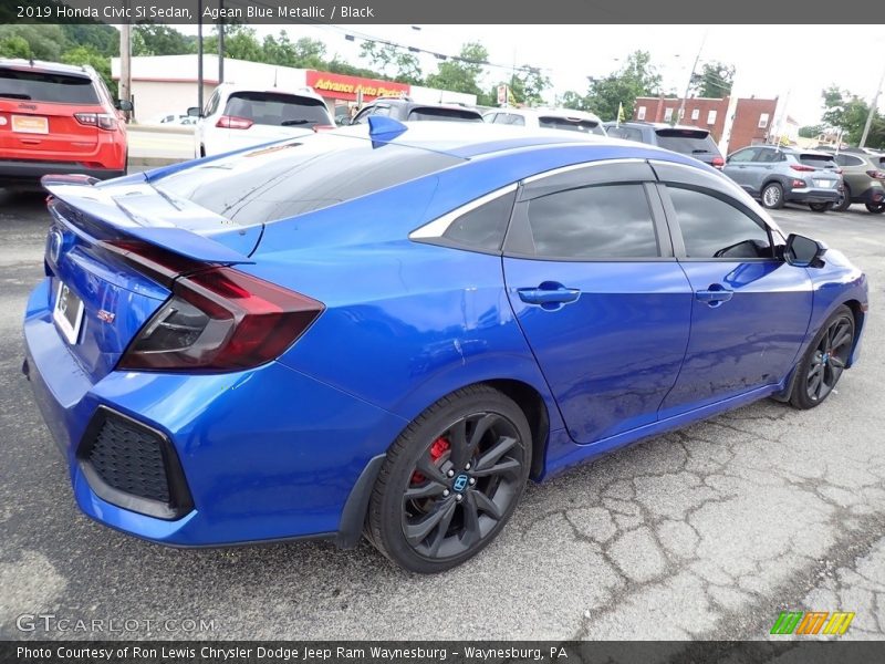  2019 Civic Si Sedan Agean Blue Metallic