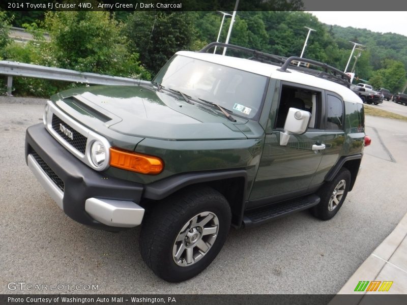 Army Green / Dark Charcoal 2014 Toyota FJ Cruiser 4WD
