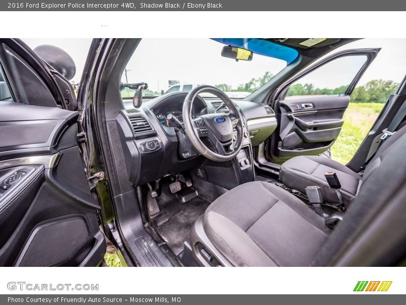Shadow Black / Ebony Black 2016 Ford Explorer Police Interceptor 4WD