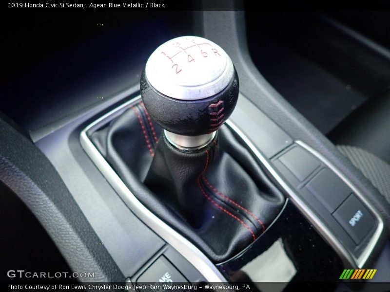  2019 Civic Si Sedan 6 Speed Manual Shifter