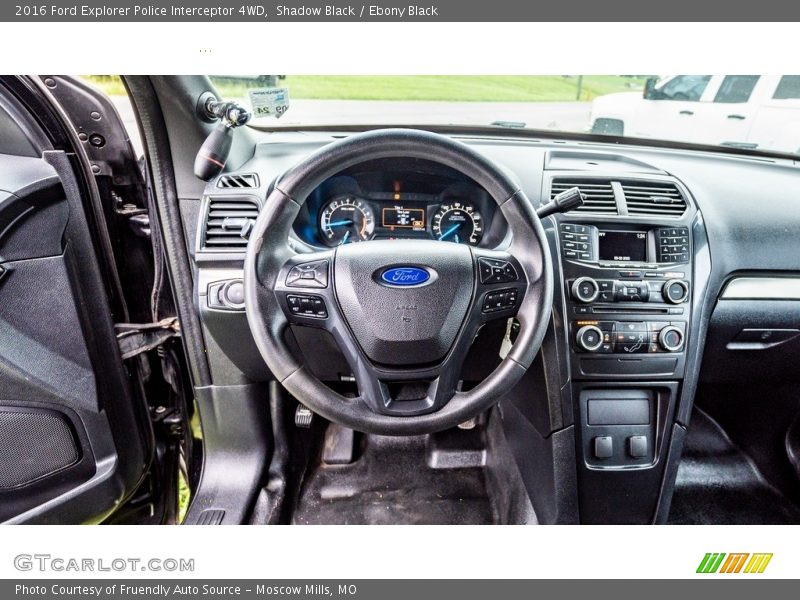 Shadow Black / Ebony Black 2016 Ford Explorer Police Interceptor 4WD