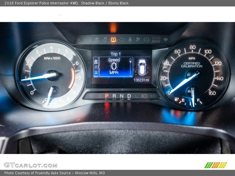 Shadow Black / Ebony Black 2016 Ford Explorer Police Interceptor 4WD