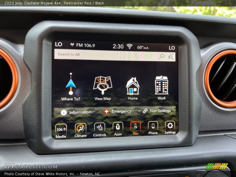 Firecracker Red / Black 2020 Jeep Gladiator Mojave 4x4