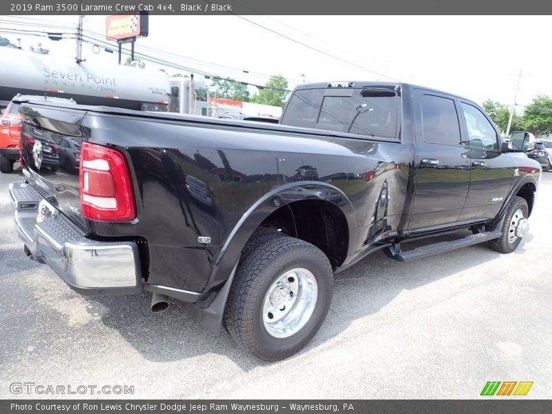 Black / Black 2019 Ram 3500 Laramie Crew Cab 4x4