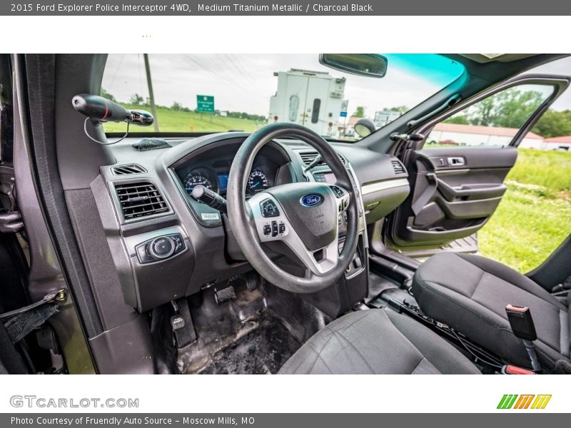 Charcoal Black Interior - 2015 Explorer Police Interceptor 4WD 