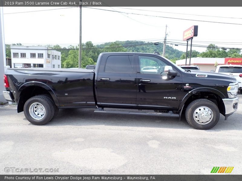 Black / Black 2019 Ram 3500 Laramie Crew Cab 4x4