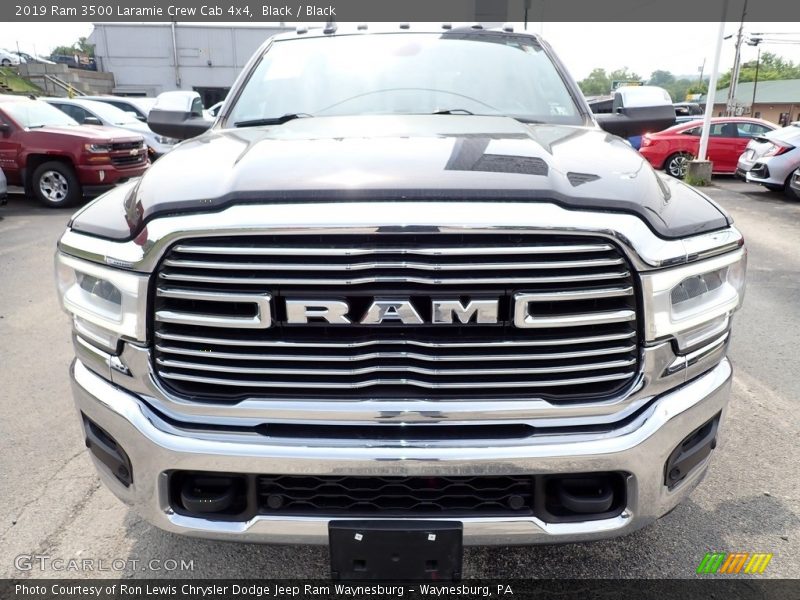 Black / Black 2019 Ram 3500 Laramie Crew Cab 4x4