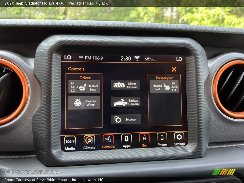 Firecracker Red / Black 2020 Jeep Gladiator Mojave 4x4