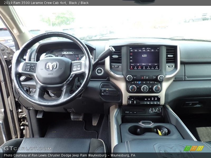 Dashboard of 2019 3500 Laramie Crew Cab 4x4