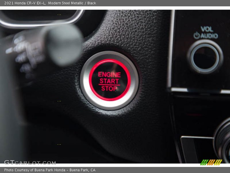 Modern Steel Metallic / Black 2021 Honda CR-V EX-L