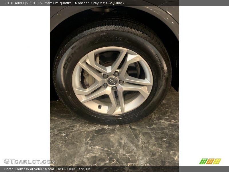 Monsoon Gray Metallic / Black 2018 Audi Q5 2.0 TFSI Premium quattro