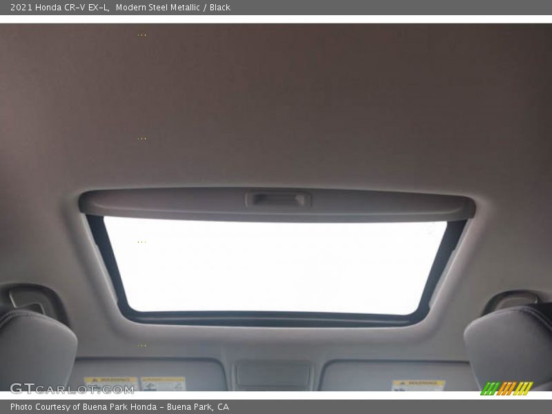 Modern Steel Metallic / Black 2021 Honda CR-V EX-L