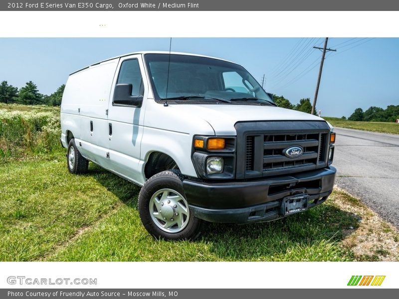 Oxford White / Medium Flint 2012 Ford E Series Van E350 Cargo