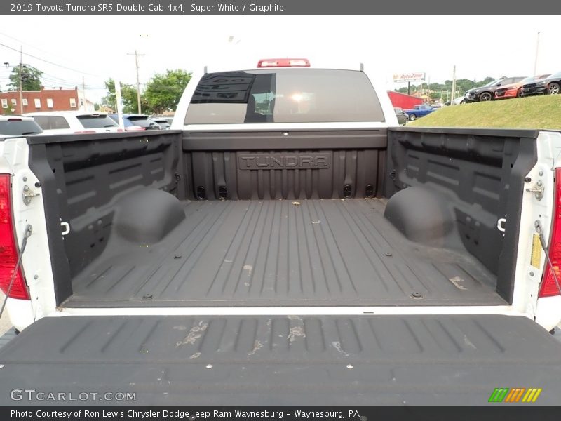 Super White / Graphite 2019 Toyota Tundra SR5 Double Cab 4x4