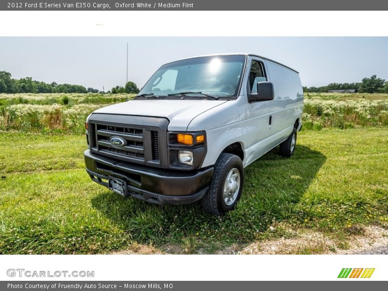 Oxford White / Medium Flint 2012 Ford E Series Van E350 Cargo