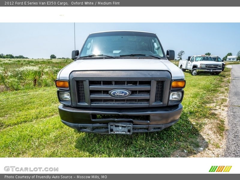 Oxford White / Medium Flint 2012 Ford E Series Van E350 Cargo