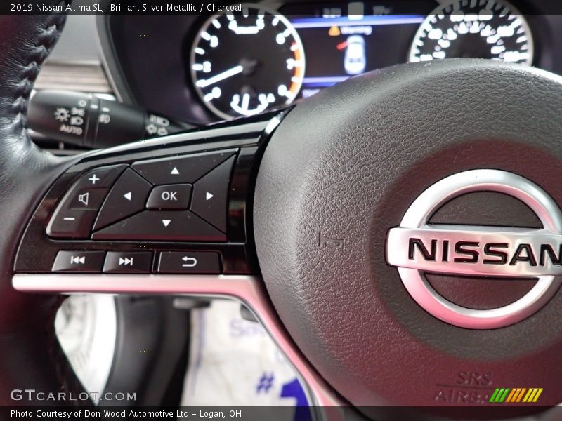 Brilliant Silver Metallic / Charcoal 2019 Nissan Altima SL