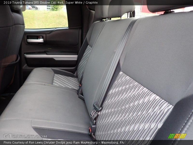 Super White / Graphite 2019 Toyota Tundra SR5 Double Cab 4x4