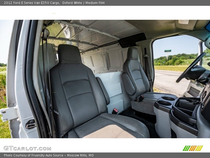 Oxford White / Medium Flint 2012 Ford E Series Van E350 Cargo