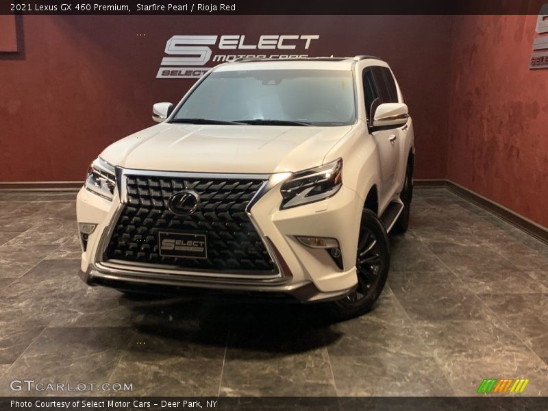 Starfire Pearl / Rioja Red 2021 Lexus GX 460 Premium