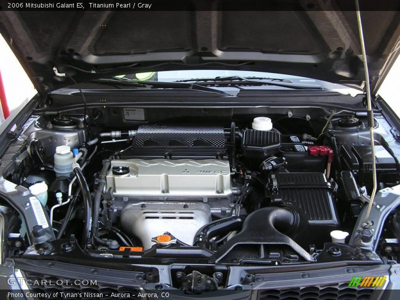 Titanium Pearl / Gray 2006 Mitsubishi Galant ES