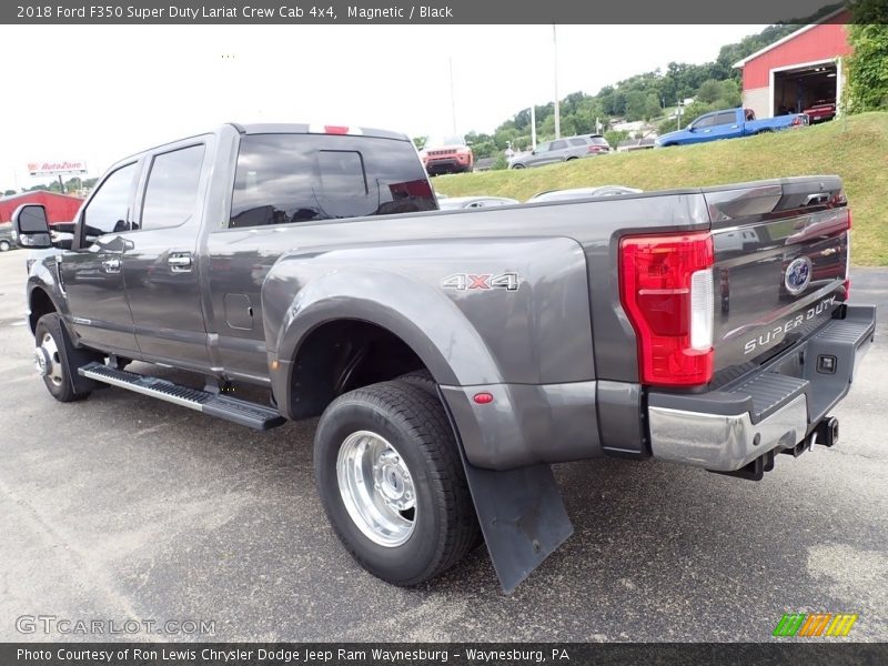 Magnetic / Black 2018 Ford F350 Super Duty Lariat Crew Cab 4x4