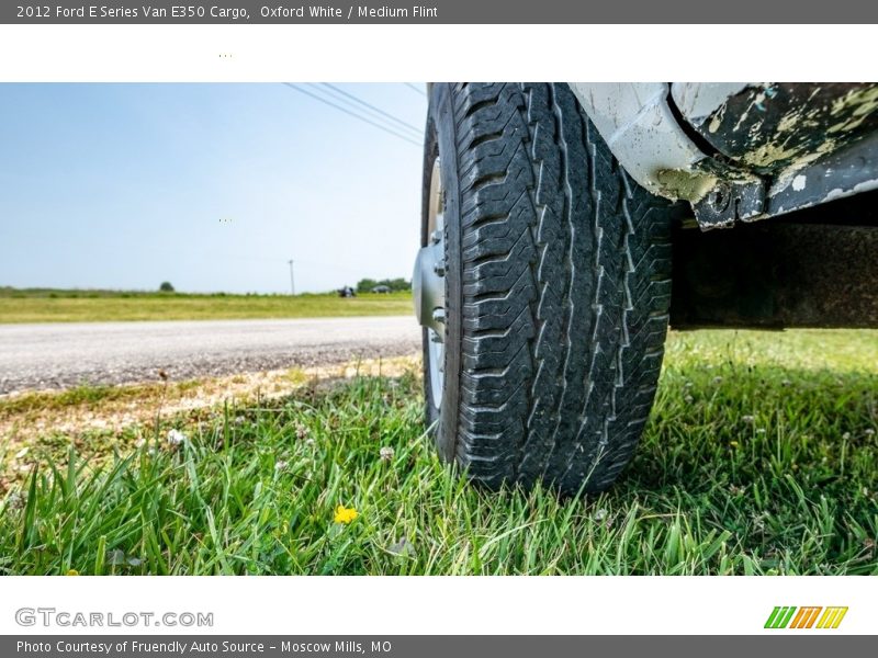 Oxford White / Medium Flint 2012 Ford E Series Van E350 Cargo