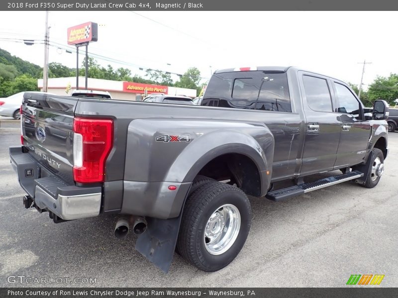 Magnetic / Black 2018 Ford F350 Super Duty Lariat Crew Cab 4x4
