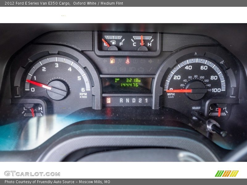 Oxford White / Medium Flint 2012 Ford E Series Van E350 Cargo