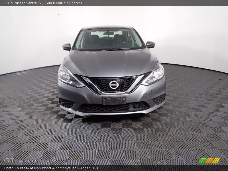Gun Metallic / Charcoal 2019 Nissan Sentra SV
