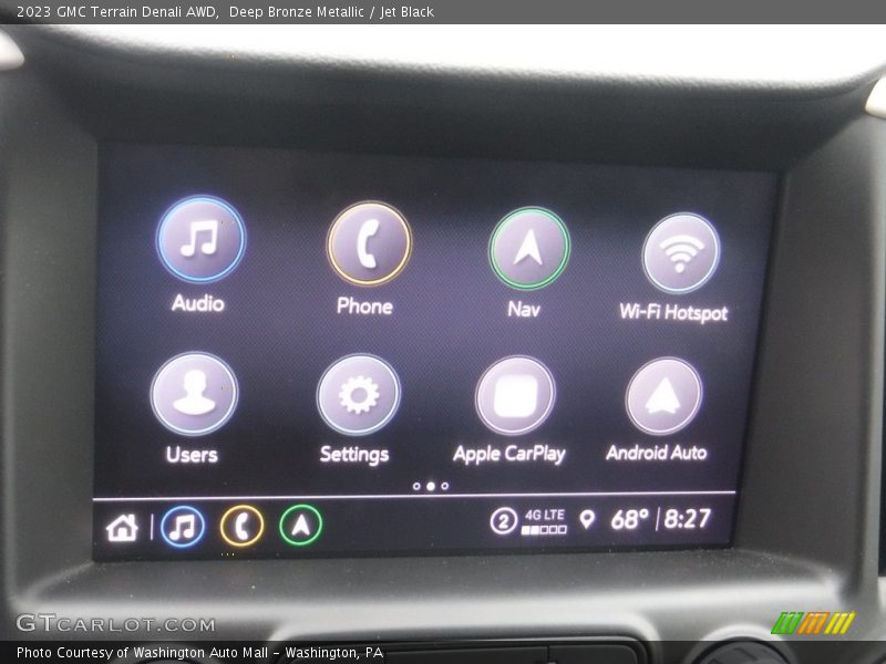 Deep Bronze Metallic / Jet Black 2023 GMC Terrain Denali AWD