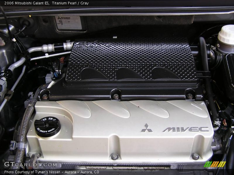 Titanium Pearl / Gray 2006 Mitsubishi Galant ES