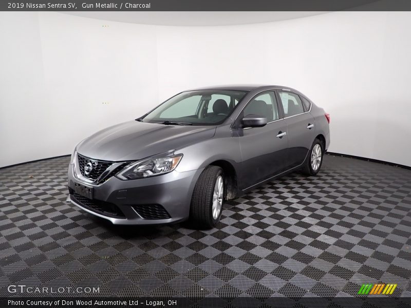 Gun Metallic / Charcoal 2019 Nissan Sentra SV
