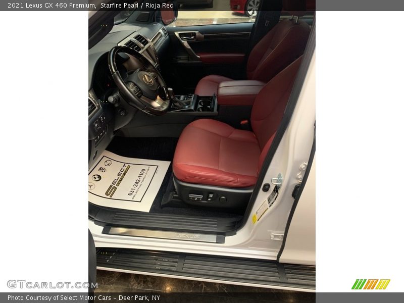 Starfire Pearl / Rioja Red 2021 Lexus GX 460 Premium