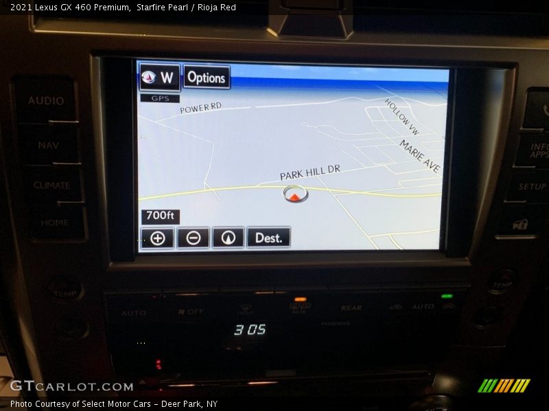 Starfire Pearl / Rioja Red 2021 Lexus GX 460 Premium