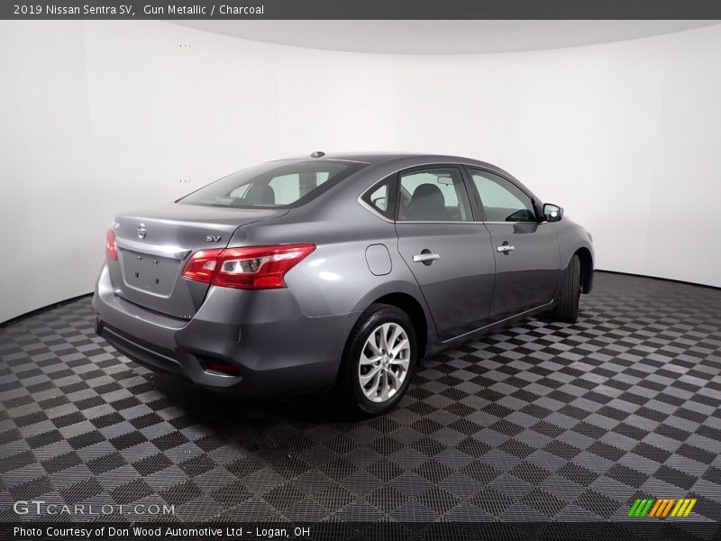 Gun Metallic / Charcoal 2019 Nissan Sentra SV