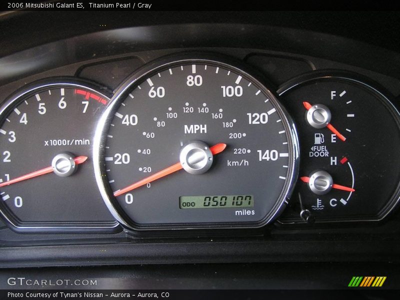 Titanium Pearl / Gray 2006 Mitsubishi Galant ES