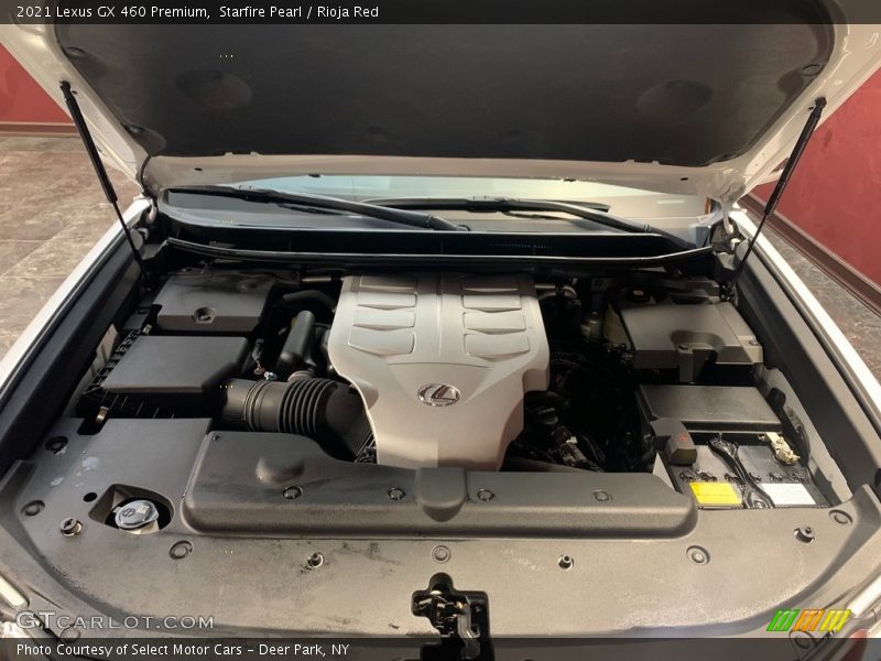 Starfire Pearl / Rioja Red 2021 Lexus GX 460 Premium