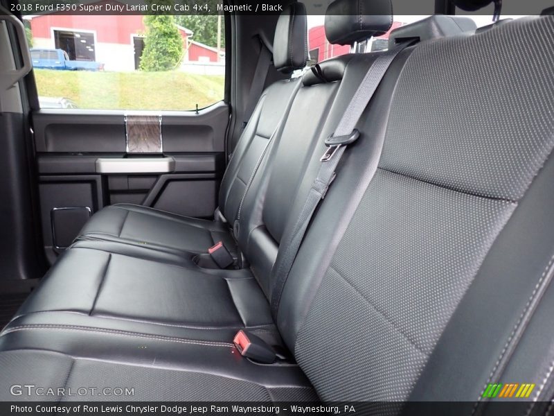 Magnetic / Black 2018 Ford F350 Super Duty Lariat Crew Cab 4x4