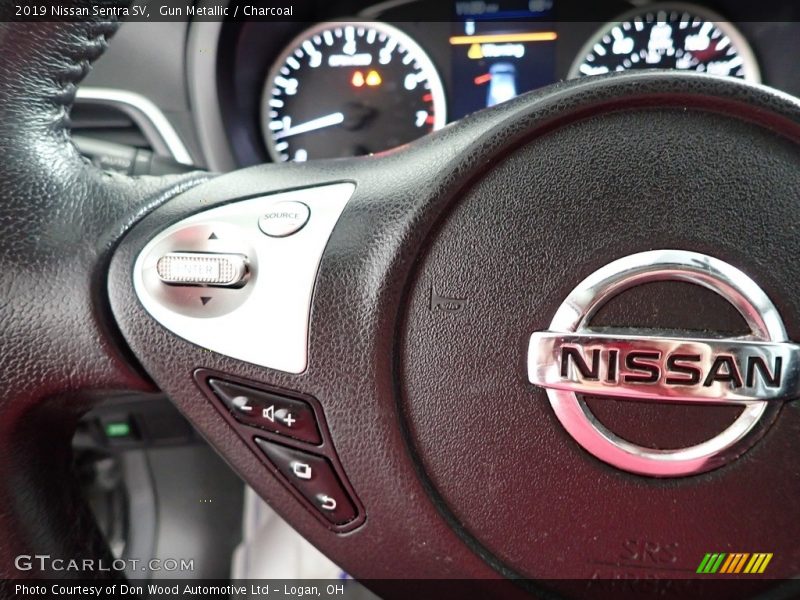 Gun Metallic / Charcoal 2019 Nissan Sentra SV