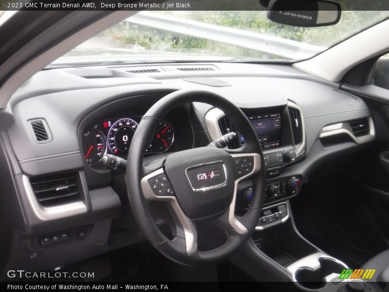 Dashboard of 2023 Terrain Denali AWD