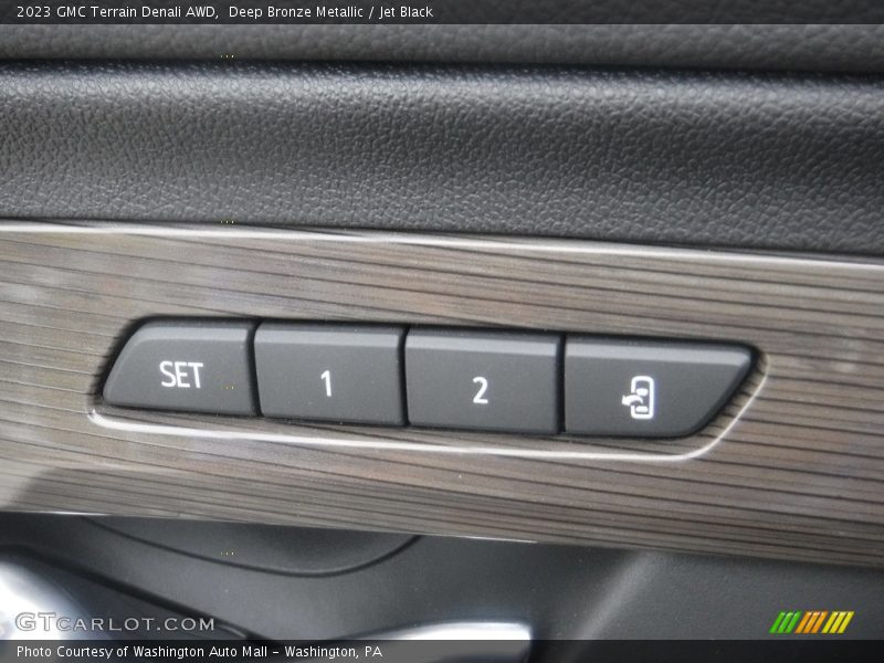 Controls of 2023 Terrain Denali AWD