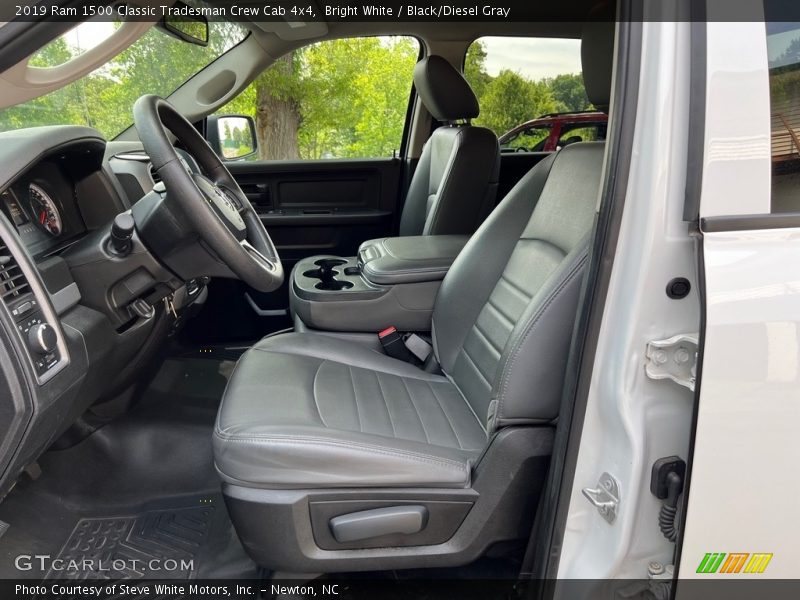  2019 1500 Classic Tradesman Crew Cab 4x4 Black/Diesel Gray Interior