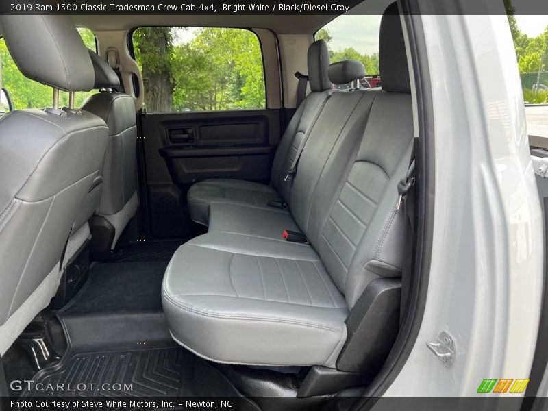 Rear Seat of 2019 1500 Classic Tradesman Crew Cab 4x4