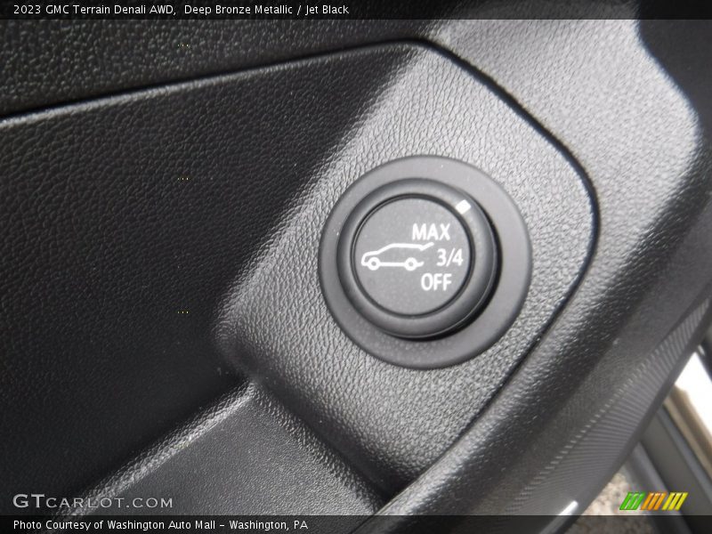 Controls of 2023 Terrain Denali AWD