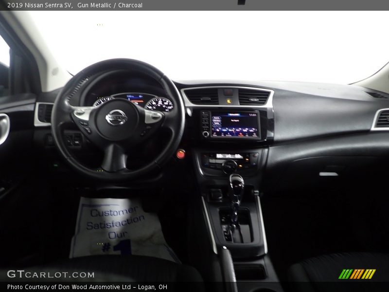 Gun Metallic / Charcoal 2019 Nissan Sentra SV