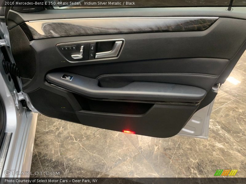 Iridium Silver Metallic / Black 2016 Mercedes-Benz E 350 4Matic Sedan