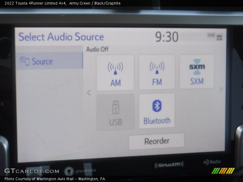 Army Green / Black/Graphite 2022 Toyota 4Runner Limited 4x4