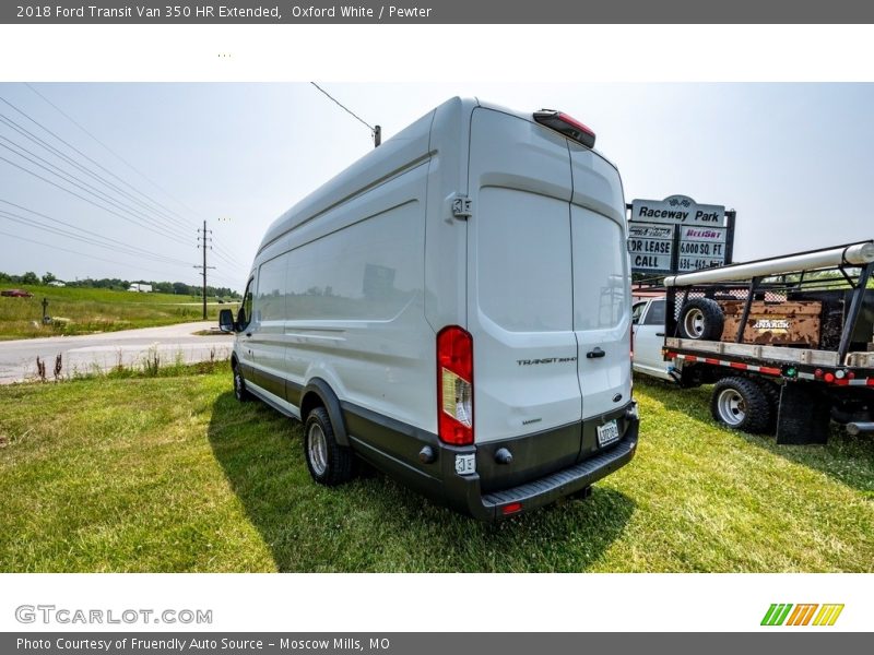  2018 Transit Van 350 HR Extended Oxford White